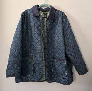 Quilted Denim Jacket 100% Cotton